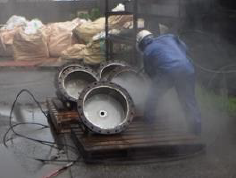 くろがね工業　超高圧ジェット洗浄